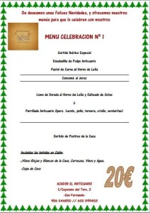 Menu 1 Anticuario