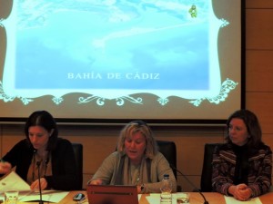 Durante la presentación de 'La memoria de los irlandeses: Cádiz y la familia Butler'