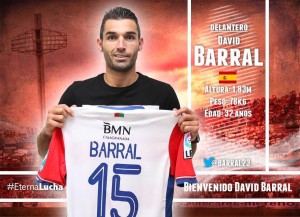 David Barral, actual jugador del Granada CF.