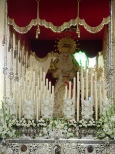 El Paso de Palio de la Santísima Virgen.