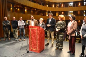 Loli Barrios, durante su intervención.