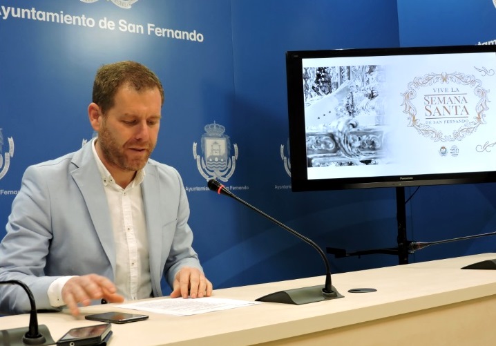 Conrado Rodríguez durante la presentación.