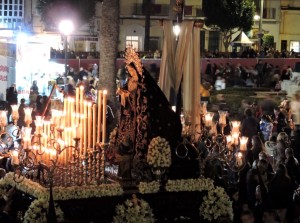 La Soledad, frente al Atrio Consistorial.