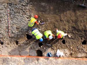 Las excavaciones arqueológicas.