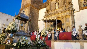 El 'Corpus' en Medina Sidonia. Fotografía de 