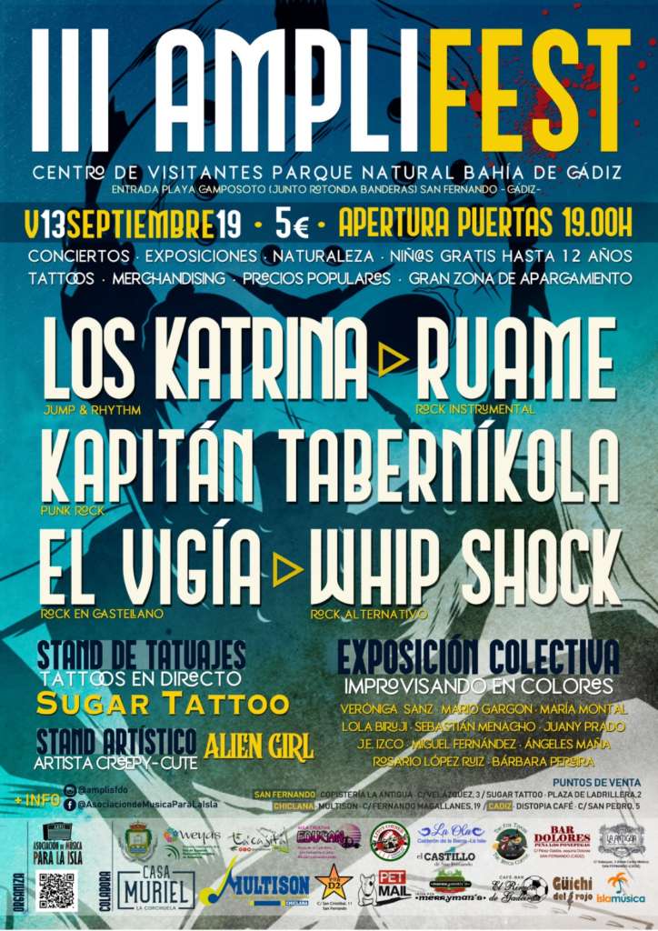 San Fernando disfrutará de la tercera edición del ‘Festival Amplifest