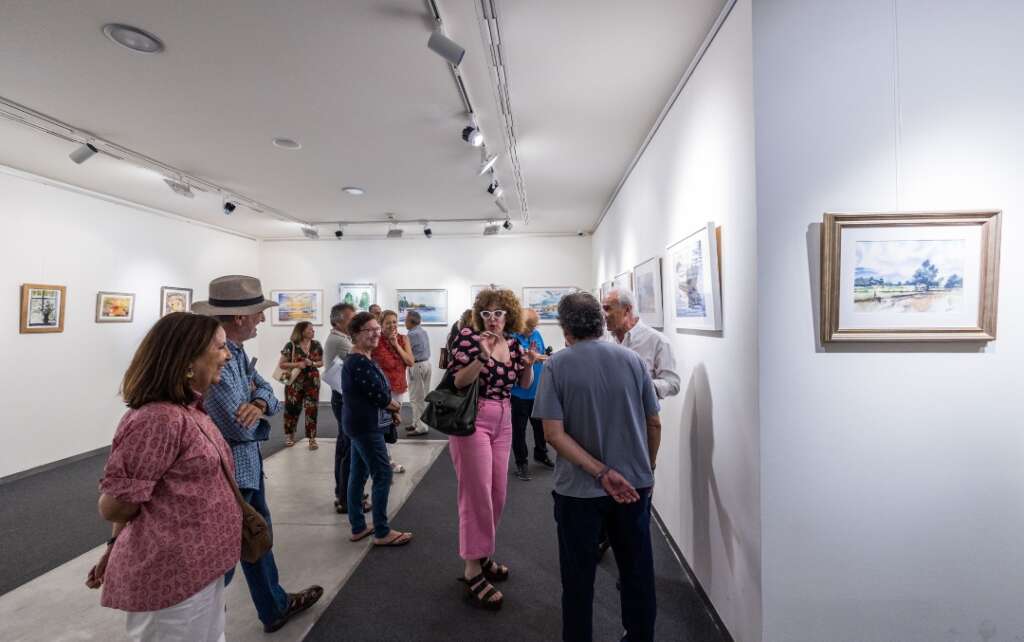 El Centro De Congresos De San Fernando Acoge La Exposición De Acuarelas Sobre Papel Luces Y 6216